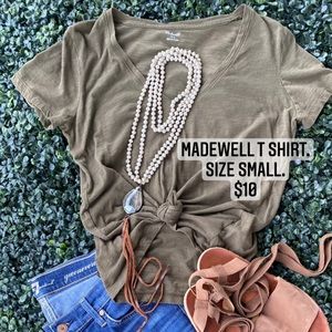 MADEWELL t shirt. Size small.